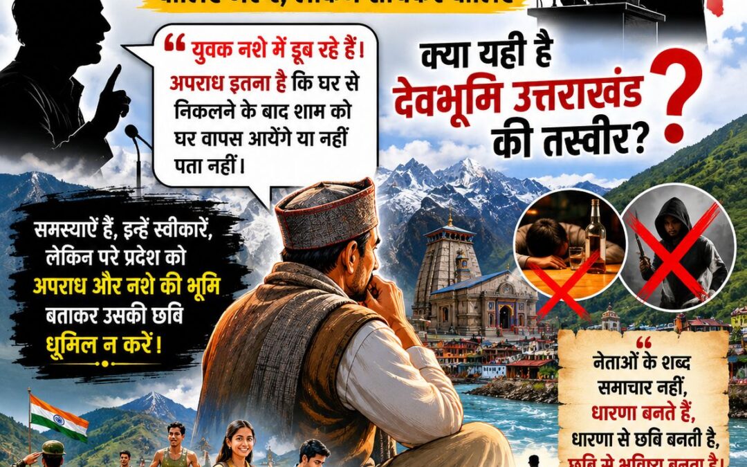 उत्तराखंड के नेता जबान को लगाम दें कृपया